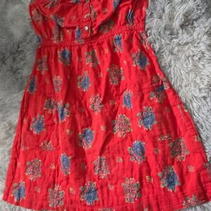 Aerie Woman's Red Sleeveless summer Dress  size S/P